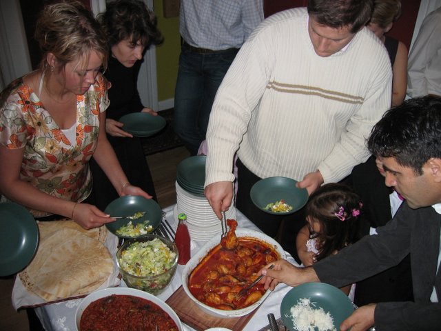 More photos from our evening at Søren and Carina's place