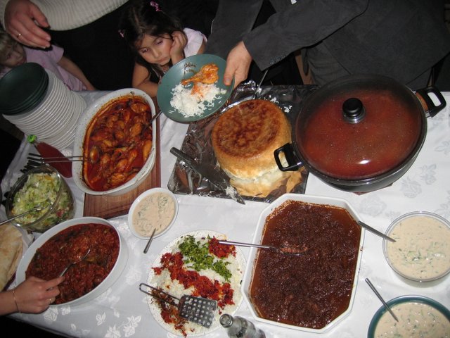 More photos from our evening at Søren and Carina's place