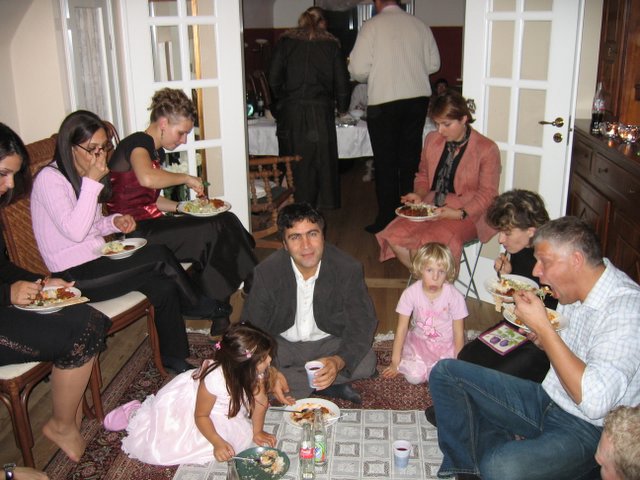 More photos from our evening at Søren and Carina's place