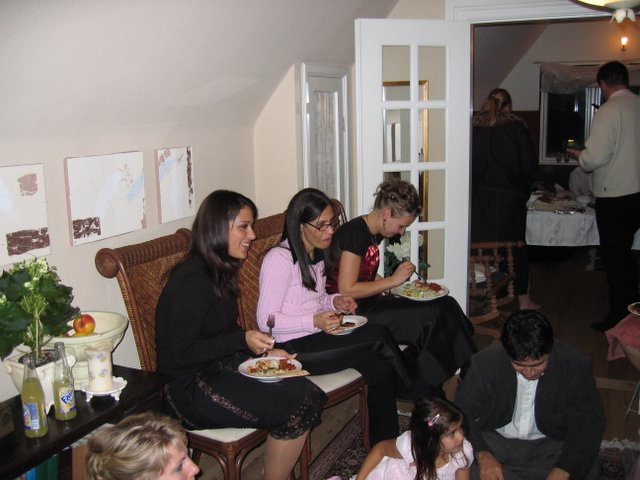 More photos from our evening at Søren and Carina's place
