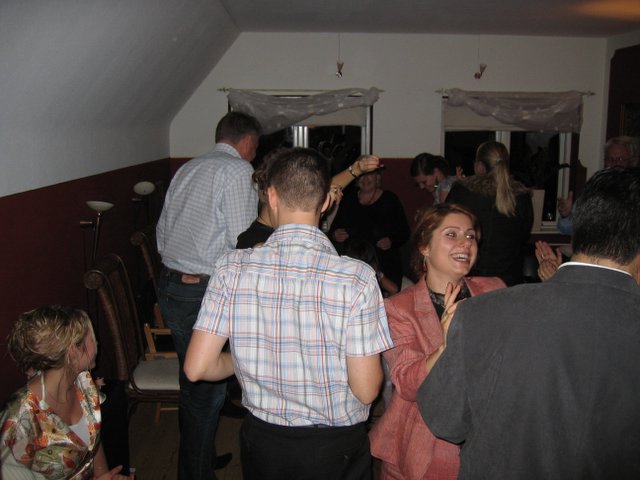 More photos from our evening at Søren and Carina's place