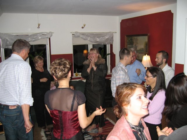 More photos from our evening at Søren and Carina's place