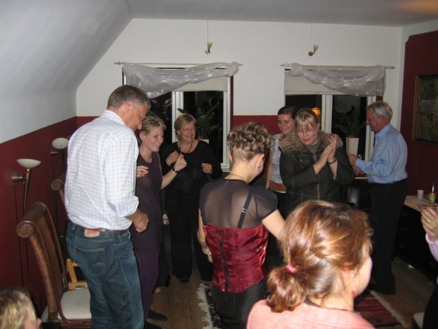 More photos from our evening at Søren and Carina's place