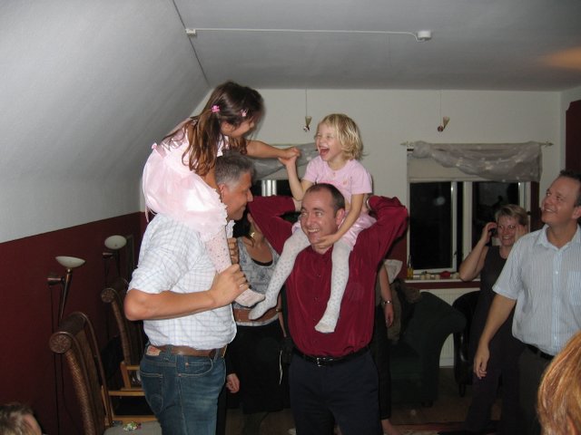 More photos from our evening at Søren and Carina's place