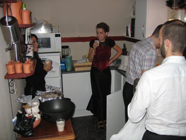 More photos from our evening at Søren and Carina's place