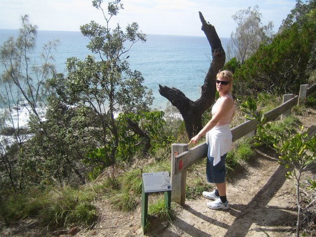 Bush walking in Coolum
