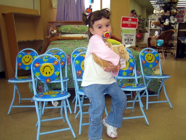 Tea party at the yarn shop