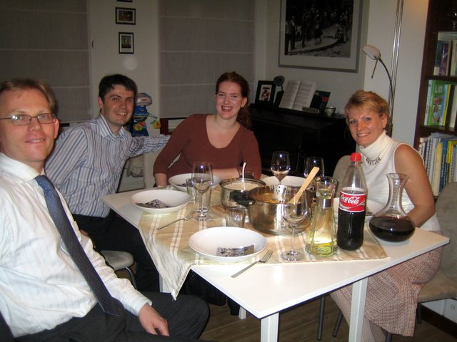 Farsi meeting, visiting Ola, Annika and Oliver