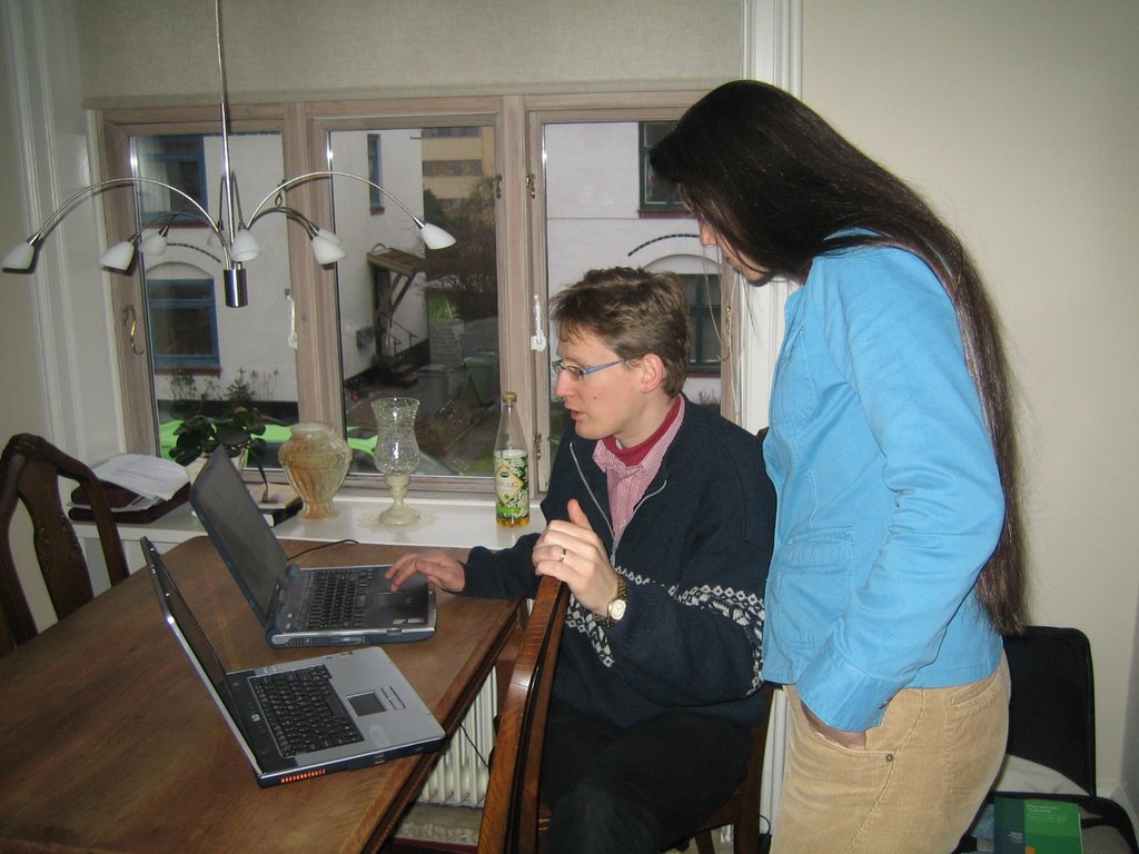 Raymond and Tanya and their computers