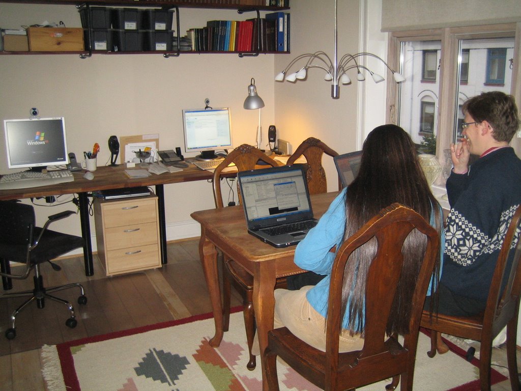 Raymond and Tanya and their computers
