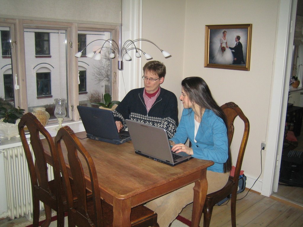 Raymond and Tanya and their computers