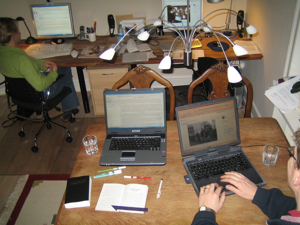 Raymond and Tanya and their computers