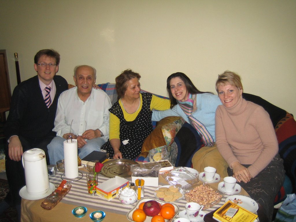 With our friends