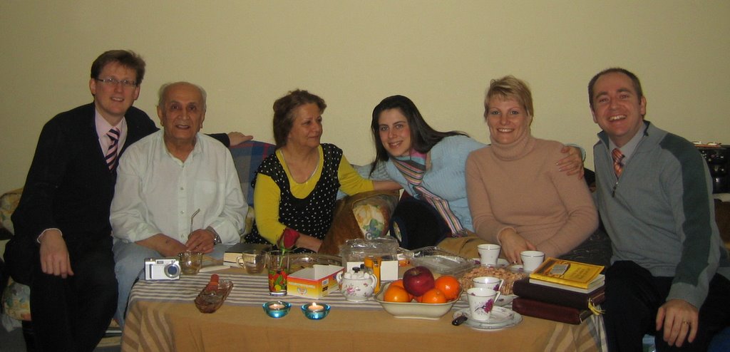 With our friends