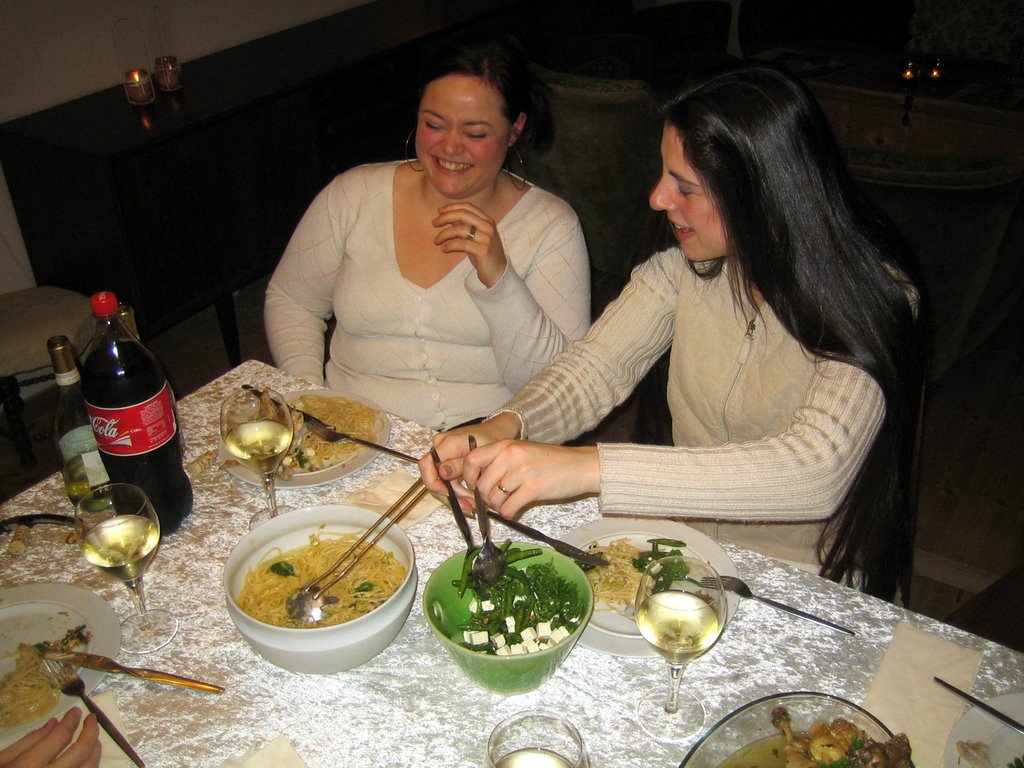 Dinner at Dina's place