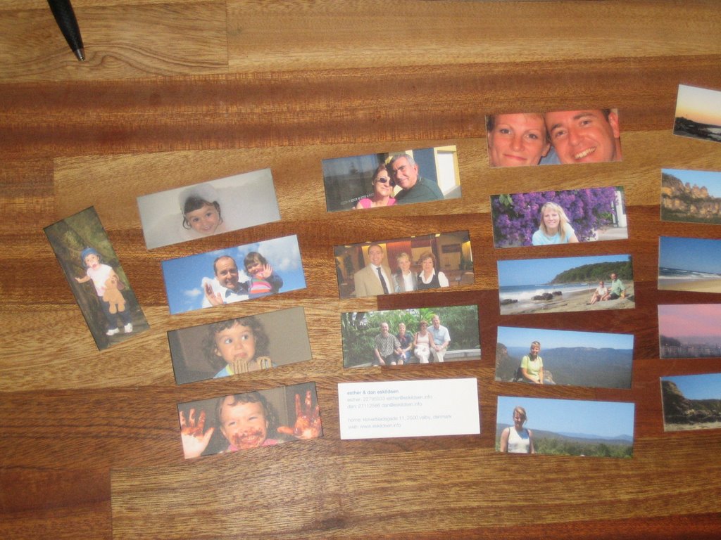 Moo cards for Esther