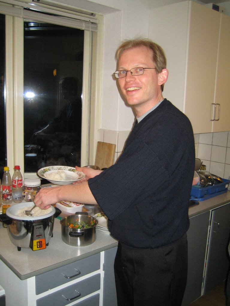 Dinner at Jesper's place