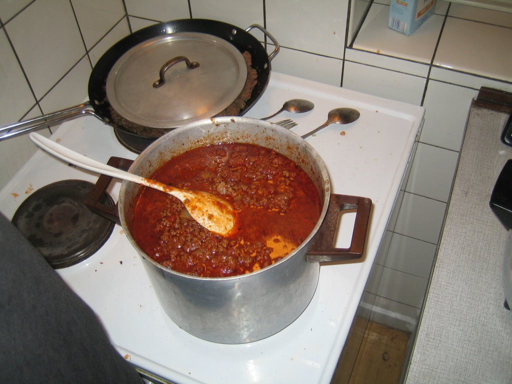 Dinner at Jesper's place