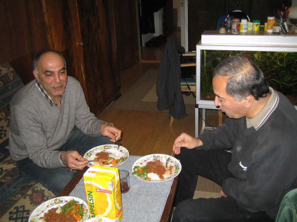 Dinner at Jesper's place