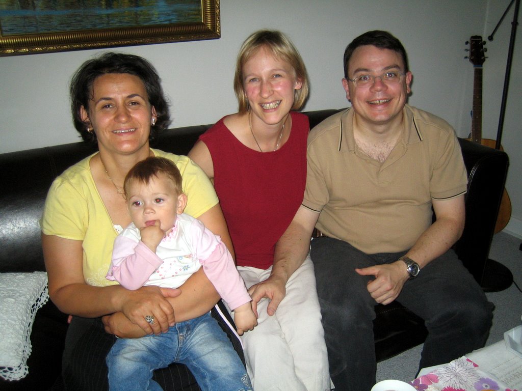 Dinner at Peter and Maja