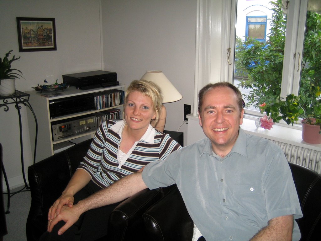 Dinner at Peter and Maja
