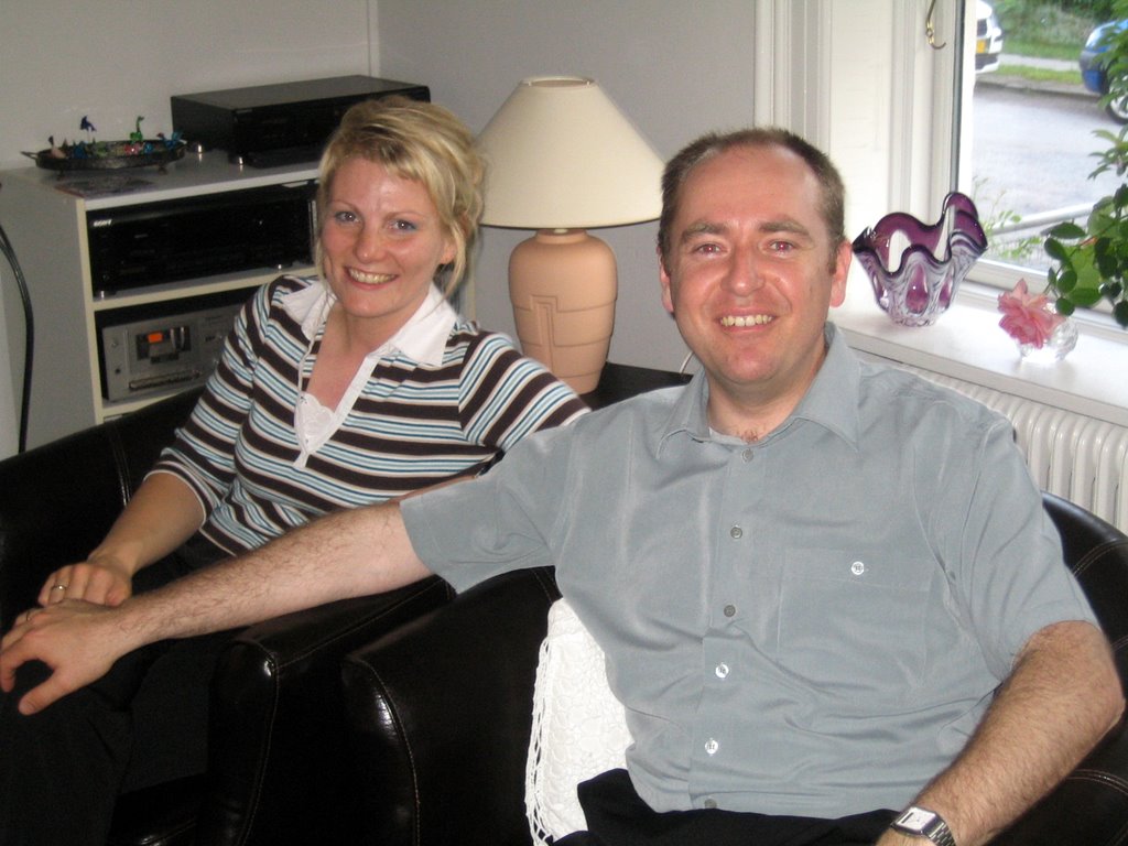 Dinner at Peter and Maja