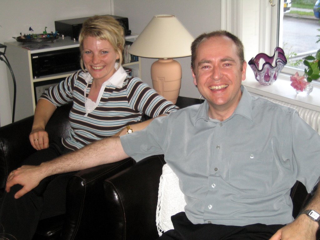 Dinner at Peter and Maja