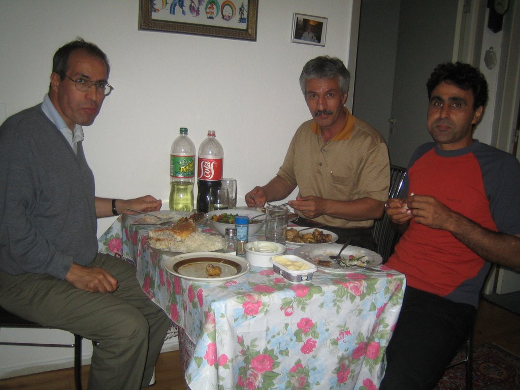 Guests from Hamburg, Japan, Iran