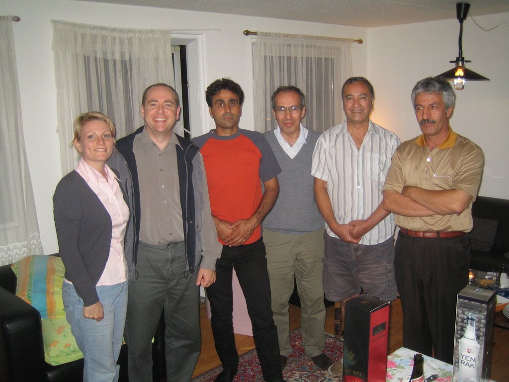 Guests from Hamburg, Japan, Iran
