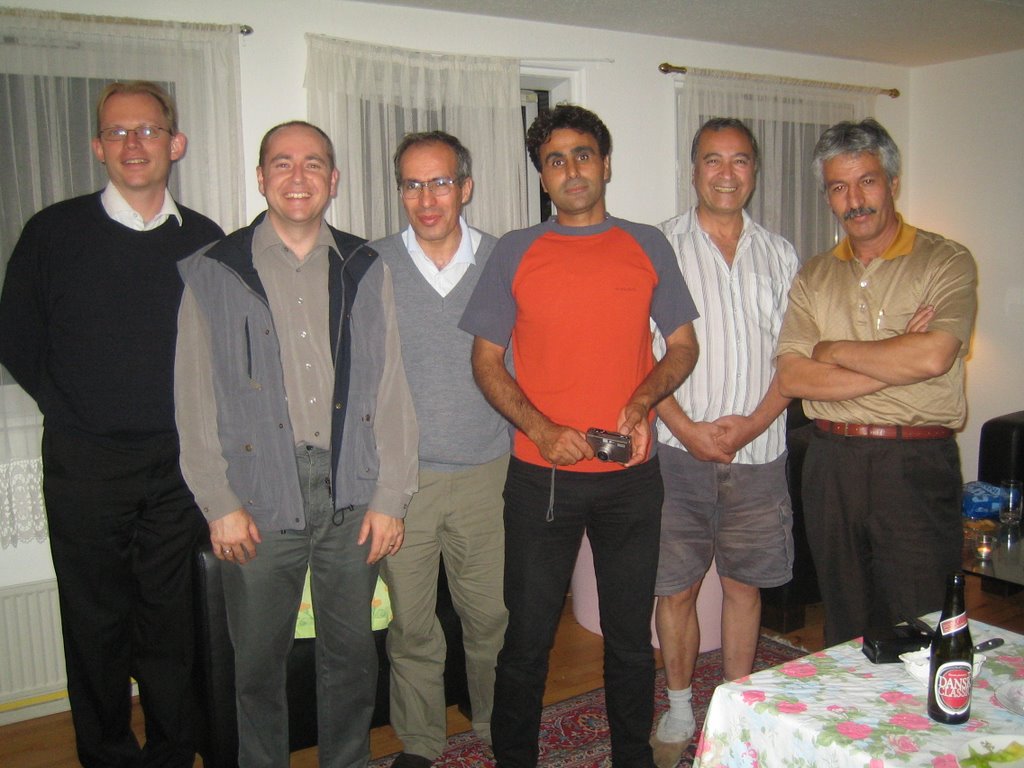 Guests from Hamburg, Japan, Iran