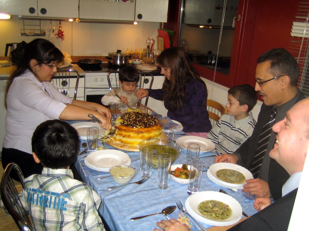 Visiting Sahnaz and Babak