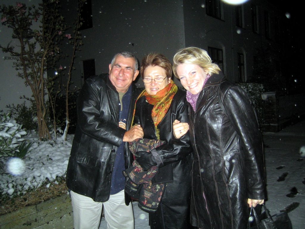 Mor and Far arriving at Copenhagen Airport