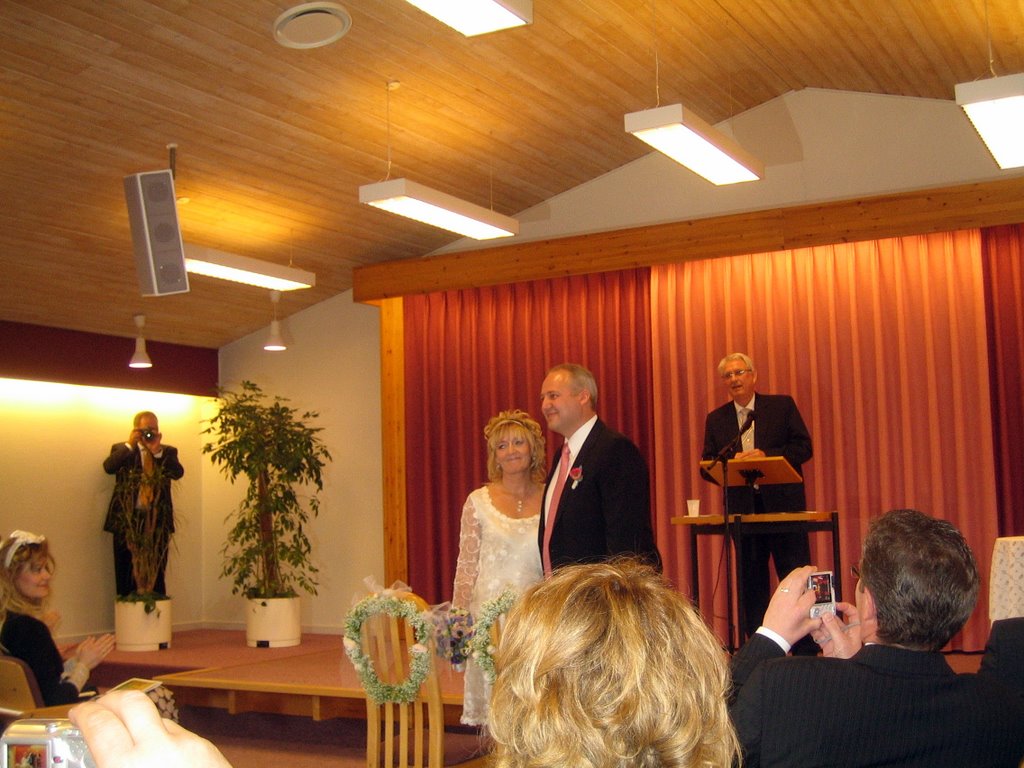 Peter and Lone's wedding