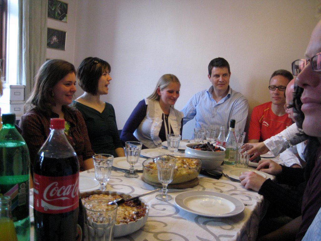 Get together at Dinas place