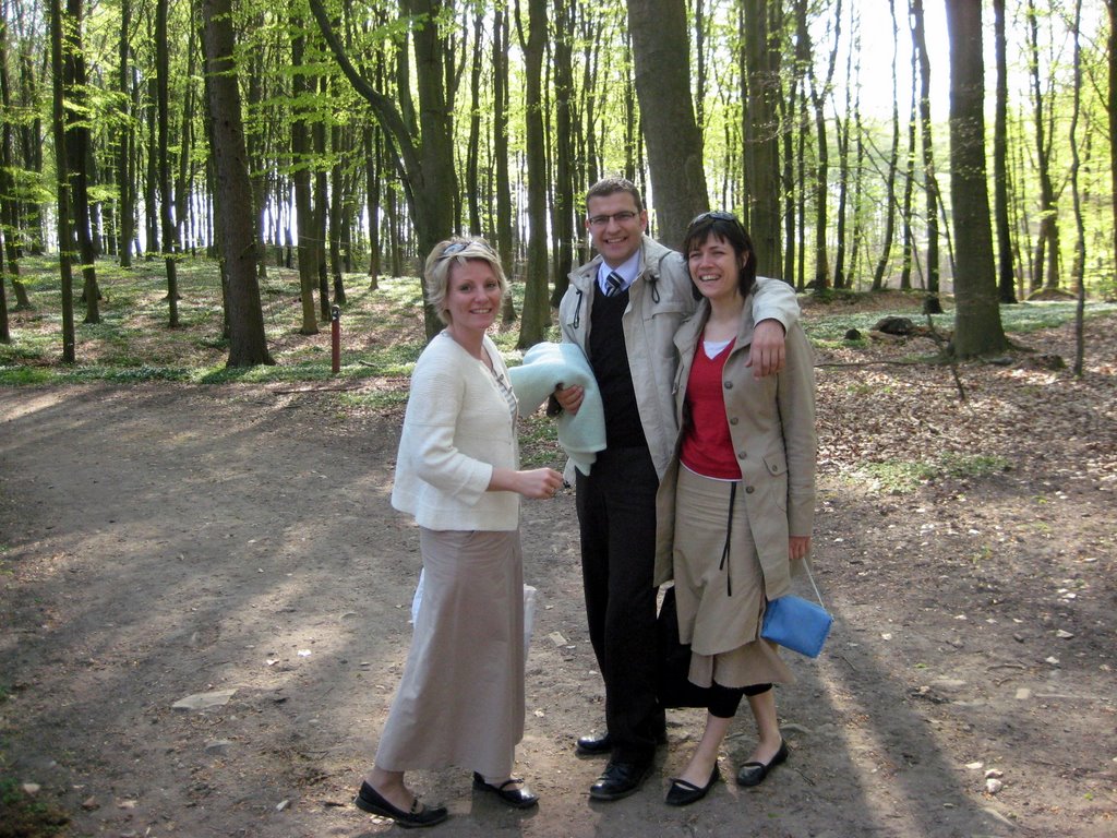 Coffee break in a forest near Fredensborg