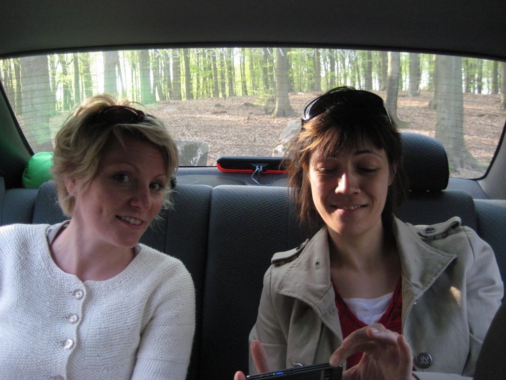 Coffee break in a forest near Fredensborg