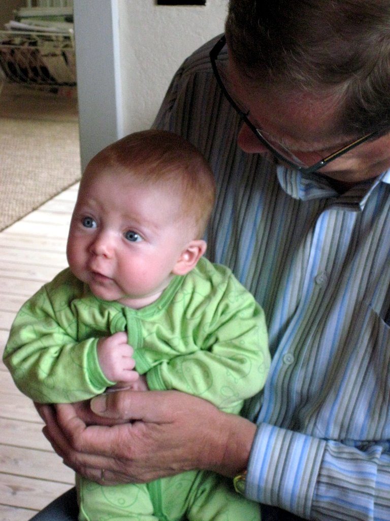 Lise, Rasmus and Mikkel came to visit