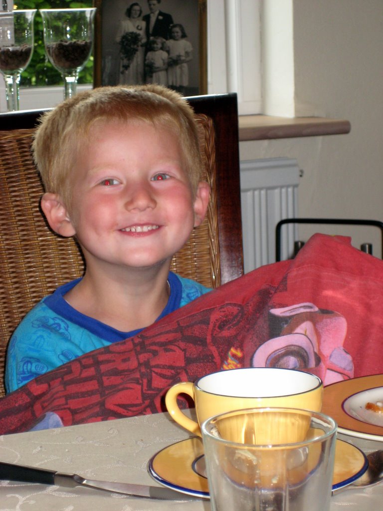 Lise, Rasmus and Mikkel came to visit