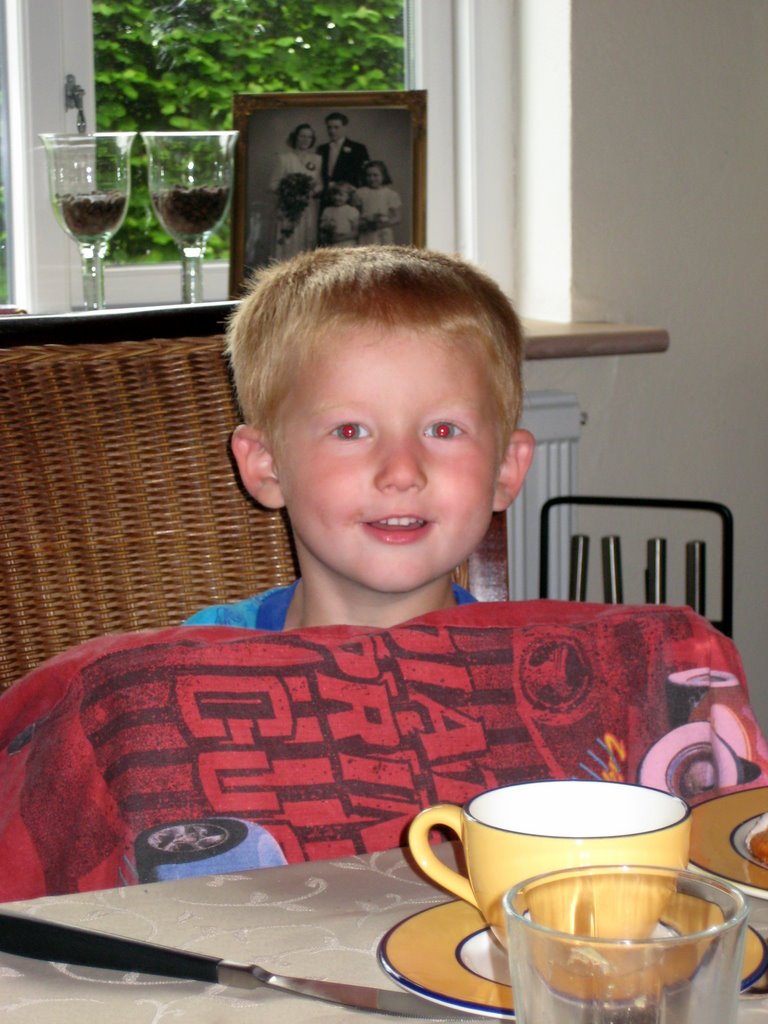 Lise, Rasmus and Mikkel came to visit