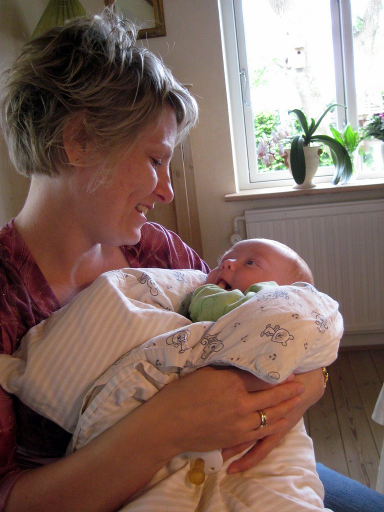Lise, Rasmus and Mikkel came to visit