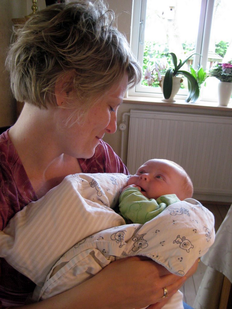 Lise, Rasmus and Mikkel came to visit