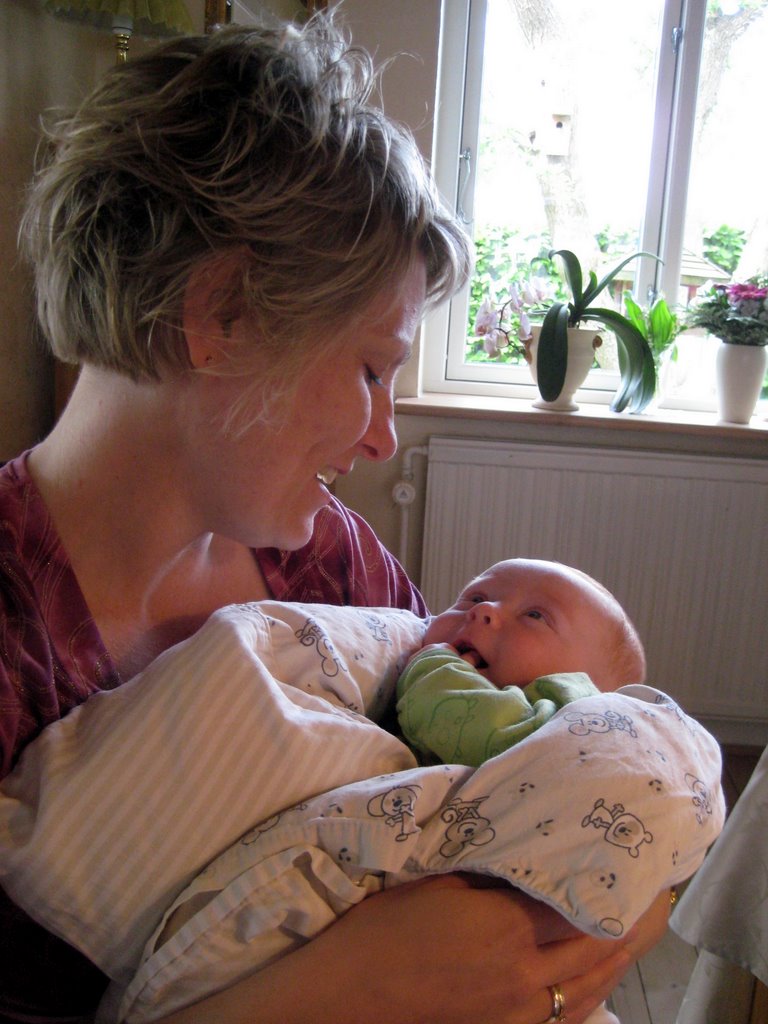 Lise, Rasmus and Mikkel came to visit