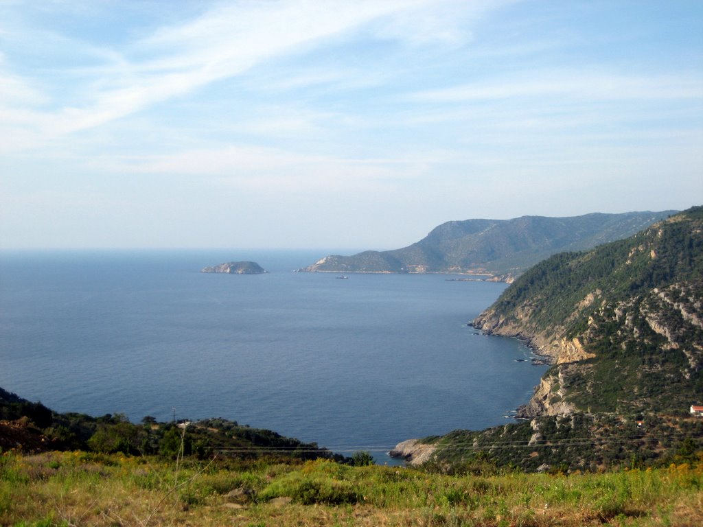 A drive to the northern part of Alonissos