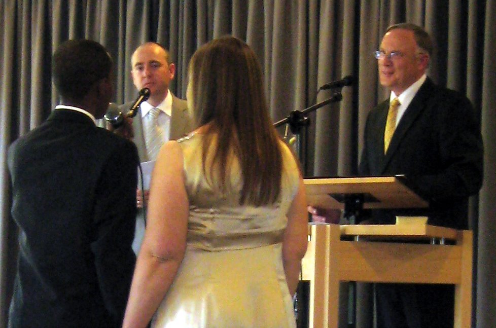 Jonas and Dina's wedding