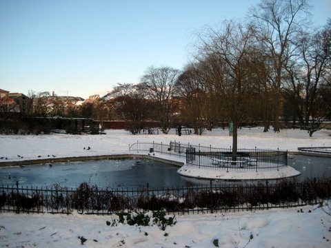 Snow in Frederiksberg