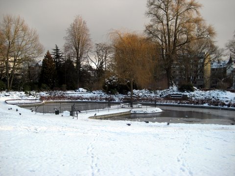 Snow in Frederiksberg