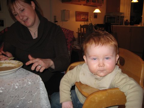 An evening with Mikkel and Lise