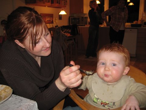 An evening with Mikkel and Lise