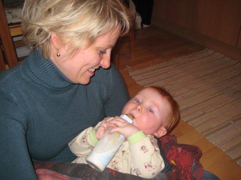 An evening with Mikkel and Lise