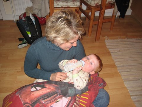 An evening with Mikkel and Lise